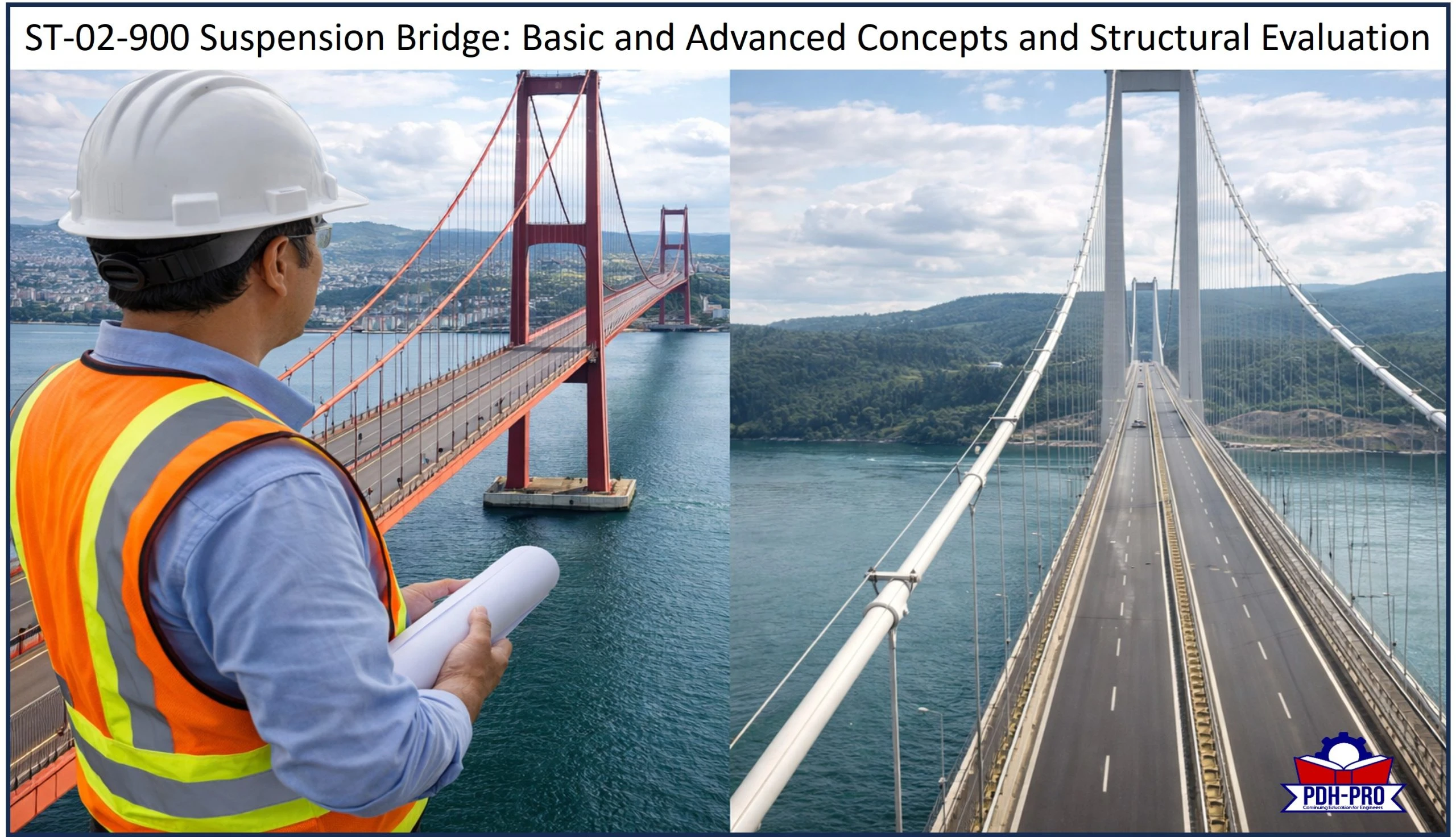 Suspension Bridge: Basic and Advanced Concepts and Structural Evaluation