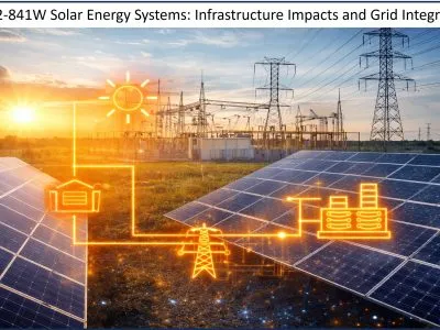Solar Energy Systems: Infrastructure Impacts and Grid Integration