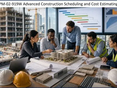 Advanced Construction Scheduling and Cost Estimating