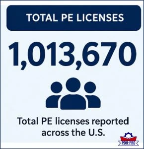 Total PE Licenses in US