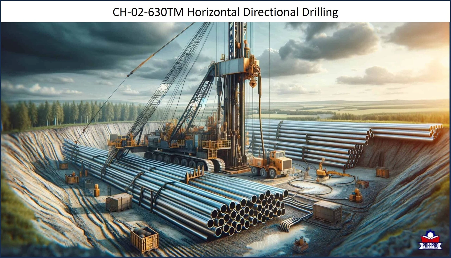 Horizontal Directional Drilling Timed & Monitored Video